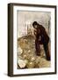 The Man with Two Loaves of Bread, 1879-Jean Francois Raffaelli-Framed Giclee Print