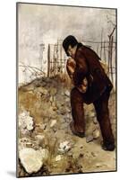 The Man with Two Loaves of Bread, 1879-Jean Francois Raffaelli-Mounted Giclee Print
