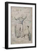 The Man Wot Will Steer His Own Vessel, 1830-Robert Seymour-Framed Giclee Print