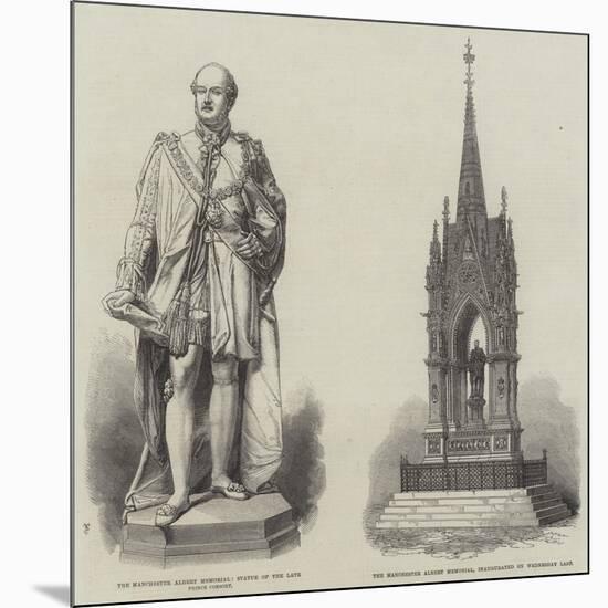 The Manchester Albert Memorial-null-Mounted Giclee Print