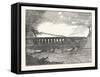 The Manchester and Liverpool Railway: Sankey Viaduct-null-Framed Stretched Canvas