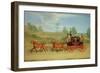 The Manchester and London Royal Mail Coach-James Pollard-Framed Giclee Print