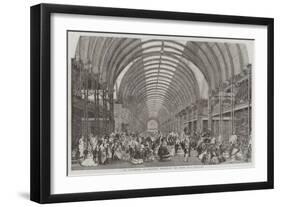 The Manchester Art-Treasures Exhibition, the Grand Hall-null-Framed Giclee Print