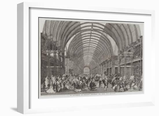 The Manchester Art-Treasures Exhibition, the Grand Hall-null-Framed Giclee Print