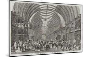 The Manchester Art-Treasures Exhibition, the Grand Hall-null-Mounted Giclee Print