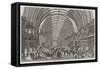 The Manchester Art-Treasures Exhibition, the Grand Hall-null-Framed Stretched Canvas