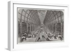The Manchester Art-Treasures Exhibition, the Great Hall-null-Framed Giclee Print