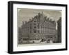 The Manchester Hotel, Aldersgate-Street, London-null-Framed Giclee Print