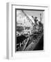 The Manchester Renown Being Loaded with Steel for Export, Manchester, 1964-Michael Walters-Framed Photographic Print