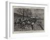 The Manchester Ship Canal, Cutting the First Sods of the Canal, View Towards Eastham Ferry-null-Framed Giclee Print