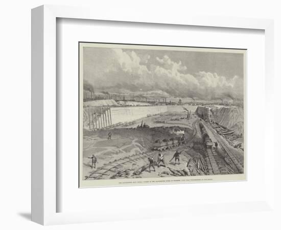 The Manchester Ship Canal-null-Framed Giclee Print