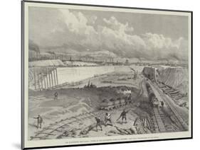 The Manchester Ship Canal-null-Mounted Giclee Print