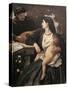 The Mandolin Player-Anselm Feuerbach-Stretched Canvas