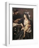 The Mandolin Player-Anselm Feuerbach-Framed Giclee Print