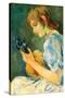 The Mandolin-Berthe Morisot-Stretched Canvas