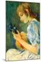 The Mandolin-Berthe Morisot-Mounted Art Print