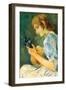 The Mandolin-Berthe Morisot-Framed Art Print