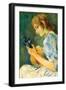 The Mandolin-Berthe Morisot-Framed Art Print