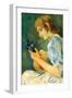 The Mandolin-Berthe Morisot-Framed Art Print