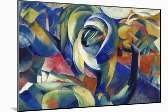 The Mandrill, 1913-Franz Marc-Mounted Giclee Print