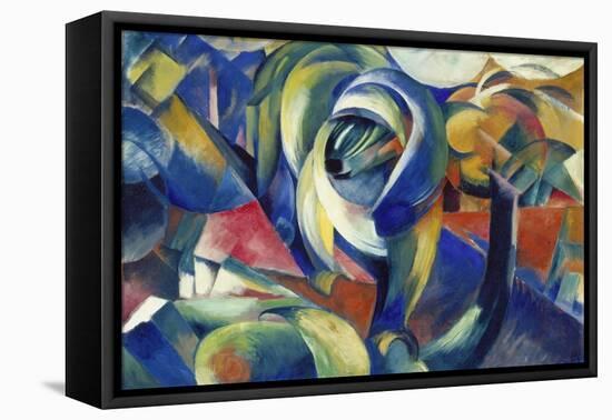 The Mandrill, 1913-Franz Marc-Framed Stretched Canvas