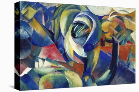 The Mandrill, 1913-Franz Marc-Stretched Canvas