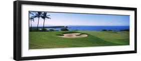 The Manele Golf Course, Lanai City, Hawaii, USA-null-Framed Premium Photographic Print