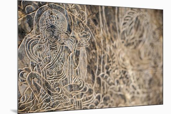 The Mani Stone Carvings in Manaslu Region are Some of Most Detailed and Beautiful in Himalayas-Alex Treadway-Mounted Premium Photographic Print
