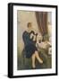 The Manicure, 1933-Christopher Wood-Framed Giclee Print