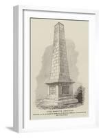 The Manipur Memorial-null-Framed Giclee Print