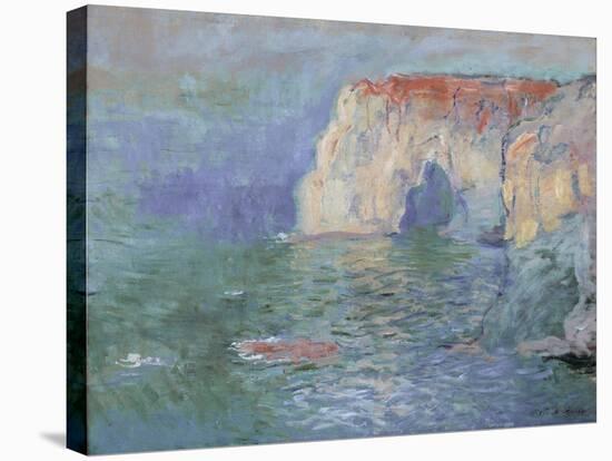 The Manneporte at Etretat-Claude Monet-Stretched Canvas