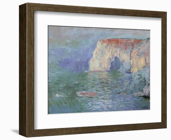 The Manneporte at Etretat-Claude Monet-Framed Giclee Print