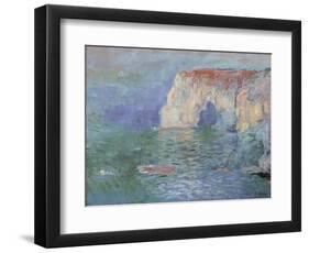 The Manneporte at Etretat-Claude Monet-Framed Giclee Print