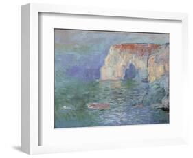 The Manneporte at Etretat-Claude Monet-Framed Giclee Print