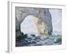 The Manneporte (Etretat)-Claude Monet-Framed Giclee Print