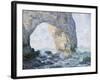 The Manneporte (Etretat)-Claude Monet-Framed Giclee Print