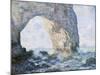 The Manneporte (Etretat)-Claude Monet-Mounted Giclee Print