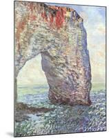 The Manneporte near Etretat, 1886-Claude Monet-Mounted Art Print