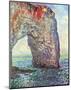 The Manneporte near Etretat, c.1886-Claude Monet-Mounted Art Print