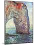 The Manneporte near Etretat, c.1886-Claude Monet-Mounted Art Print