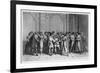 The Manner in Which the Incas Married the Princes Du Sang, C.1820-null-Framed Giclee Print