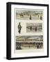 The Manoeuvres of the Japanese Army before His Majesty the Mikado-null-Framed Giclee Print