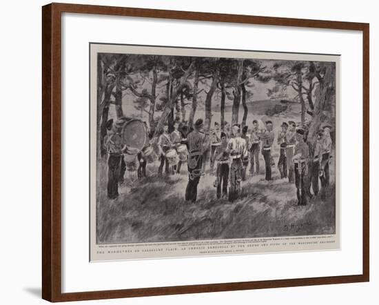 The Manoeuvres on Salisbury Plain-null-Framed Giclee Print