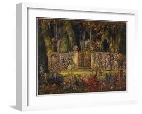 The Manor Gates-Thomas Edwin Mostyn-Framed Giclee Print