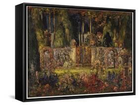 The Manor Gates-Thomas Edwin Mostyn-Framed Stretched Canvas