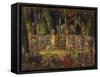 The Manor Gates-Tom Mostyn-Framed Stretched Canvas