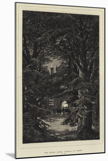 The Manor House, Arrival of Guests-Samuel Read-Mounted Giclee Print