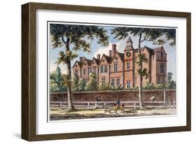 The Manor House, High Street, Marylebone, London, 1803-Charles Tomkins-Framed Giclee Print