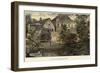 The Manor House Varzin in Autumn-null-Framed Giclee Print