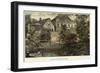 The Manor House Varzin in Autumn-null-Framed Giclee Print